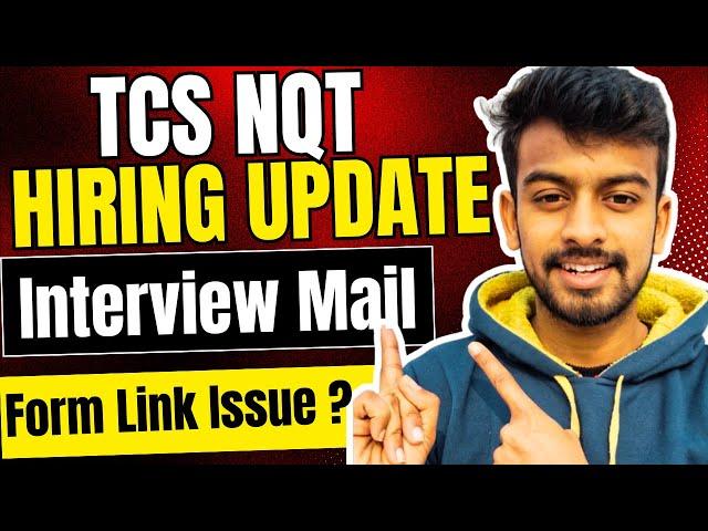 TCS NQT Hiring Update | Interview Mail | OFF Campus Drive 2025 | Biggest Update