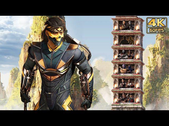 Mortal Kombat 1 - TAKEDA Klassic Towers Gameplay (Very Hard Difficulty) @ 4K 60ᶠᵖˢ 