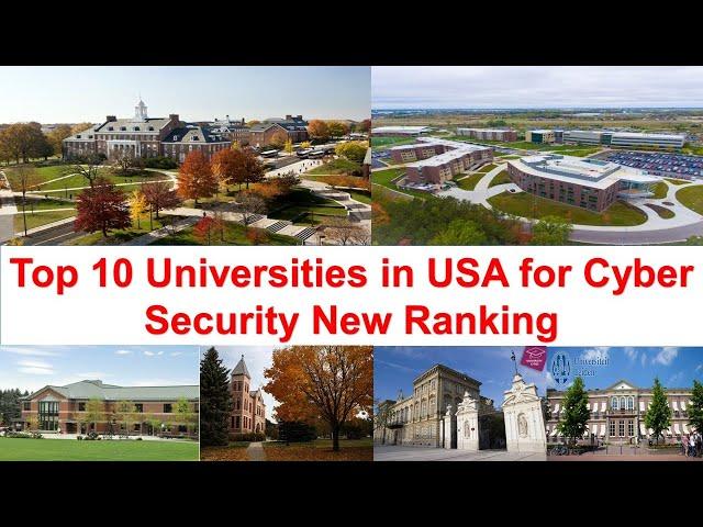 Top 10 Universities in the USA for Cyber Security New Ranking | Rochester Institute