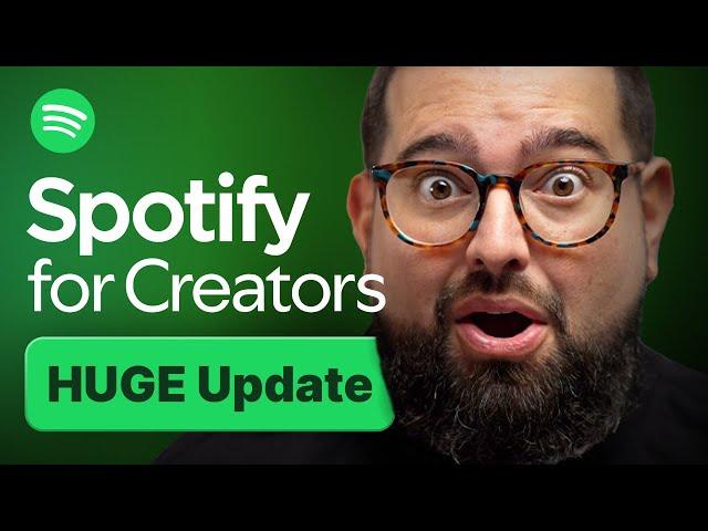 NEW Tools for Podcasters on Spotify for Creators: Thumbnails, Clips, Monetization!