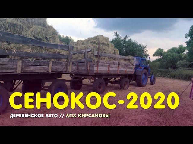 Сенокос-2020 // Деревенское лето // ЛПХ-Кирсановы