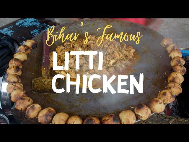 Bihar's Famous Litti Chicken In Patna #shorts