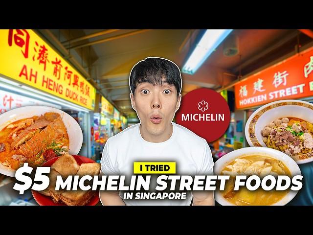 I Tried the CHEAPEST Michelin Street Foods