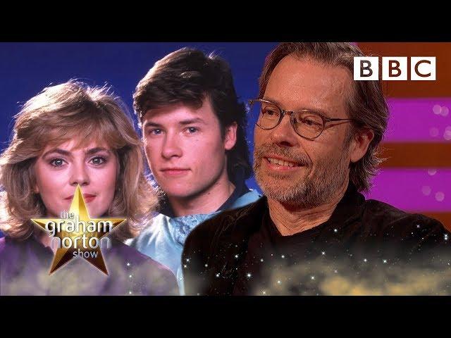 Guy Pearce can't believe how he used to look in Neighbours  - BBC