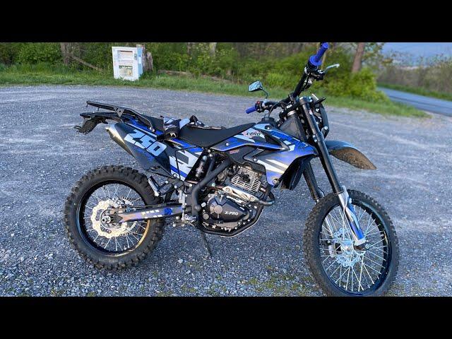 X-pro Templar X 250cc Chinese Dirt bike