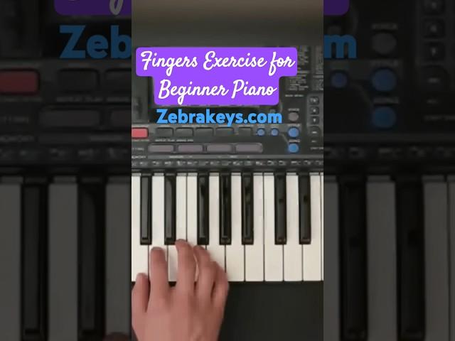 Piano Fingers Exercise for Beginners