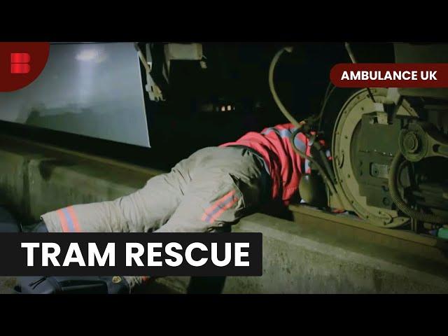 Rescue Under a Tram - Ambulance UK - Medical Documentary