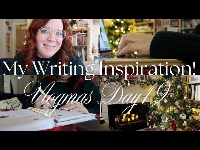 Where I get inspiration for my writing! | Writing Advice | Vlogmas Day 19 2024