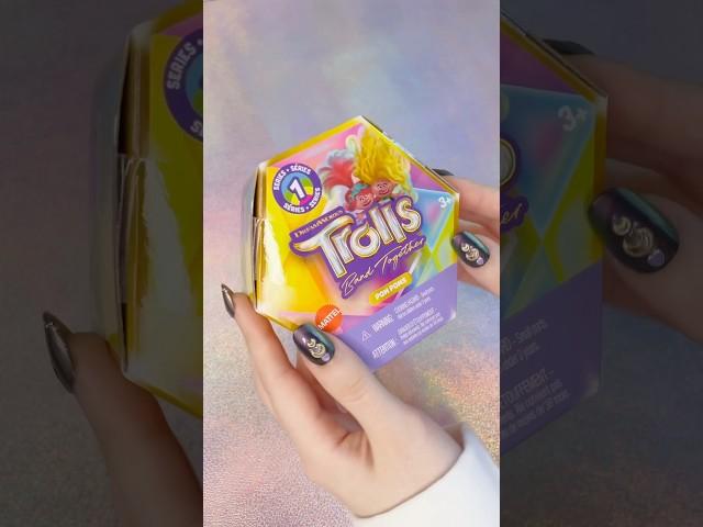 [ASMR] new TROLLS rainbow mystery pom poms unboxing! #asmr #trollsbandtogether #unboxing #shorts