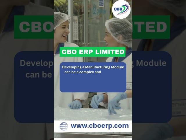 CBO ERP LIMITED | Manufacturing Module