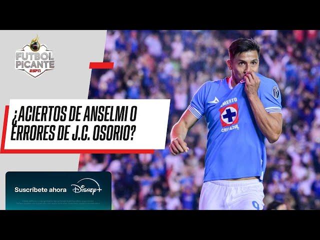 ¡CRUZ AZUL ESTÁ EN SEMIFINALES! ¿Merito de ANSELMI o errores de OSORIO? | Futbol Picante