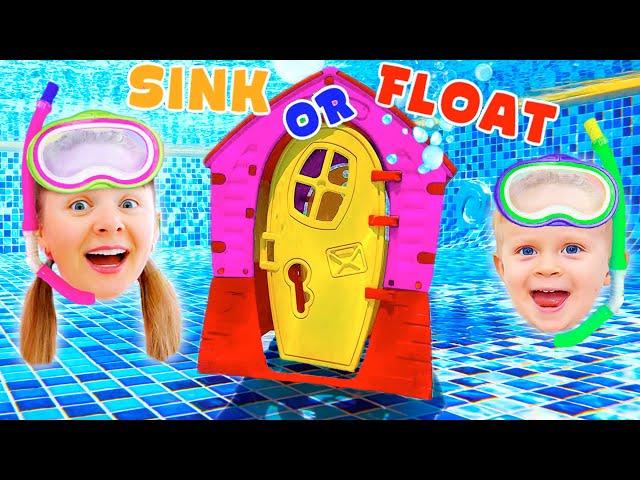 Sink or Float with Oliver and Mom - Cool Science Experiments for Kids