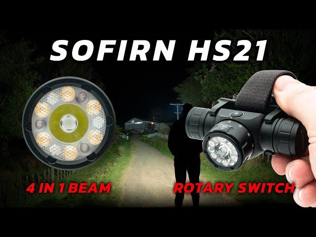 Sofirn HS21 - The best headlamp I've ever used! Rotary Switch, Motion Sensor, Buck Driver