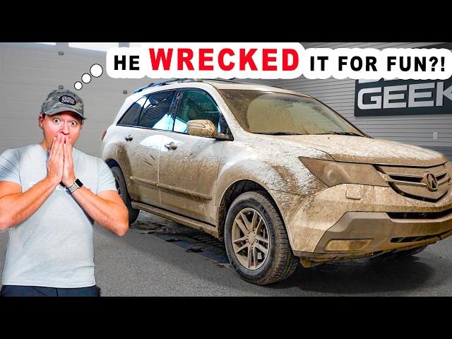 Detailer REACTS To Customer's "Not So Dirty" Car! | Super Muddy Disaster Detail!