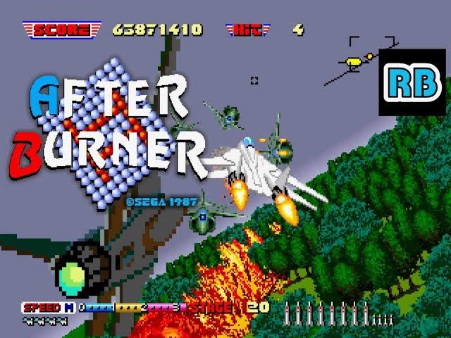 1987 [60fps] After Burner II High-speed Nomiss ALL