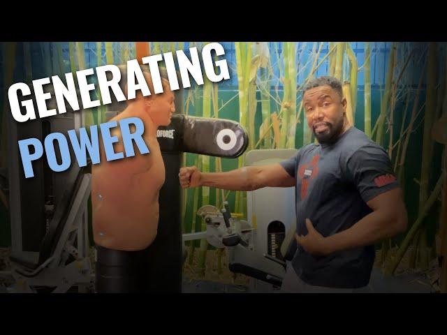 Michael Jai White on Generating Power in Your Punches!