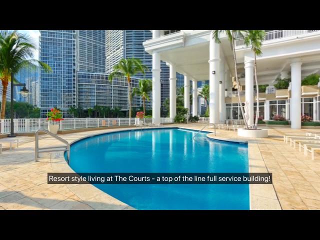 Courts Brickell Key 2 Bedroom Condo for Sale