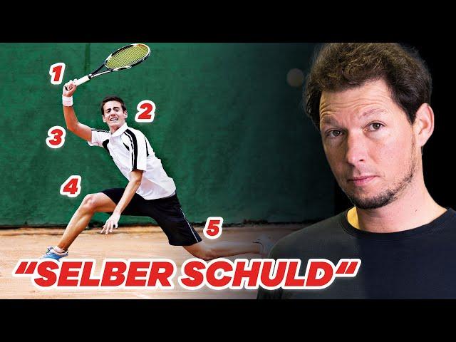 5 Fehler, die Anfänger beim Tennis machen