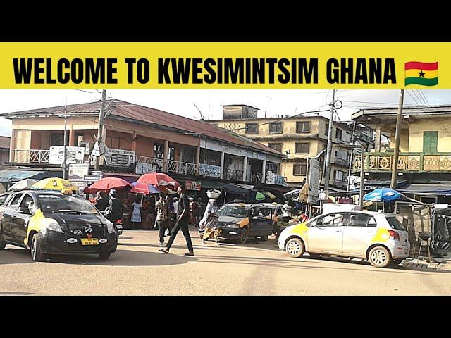 A Tour Video Of 'Kwesimintsim' Takoradi-Ghana 2022  