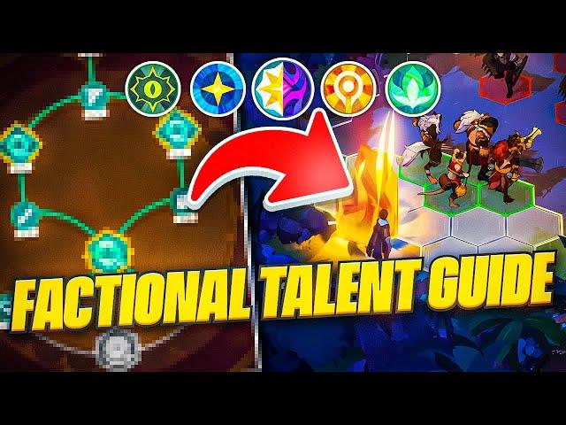 Complete Factional Talent Guide!!【AFK Journey】