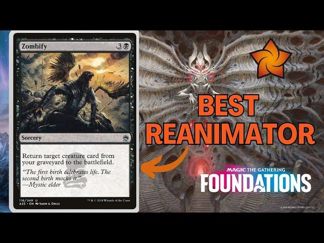 Reanimator BUFFED with ZOMBIFY  | MTG Arena Standard Foundations  Dimir Midrange