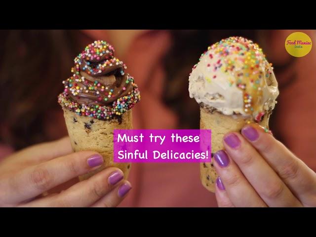 Cookie Cups - Cupcake Factory, Bandra | Mumbai Dessert Cafe | Video By Food Maniac India