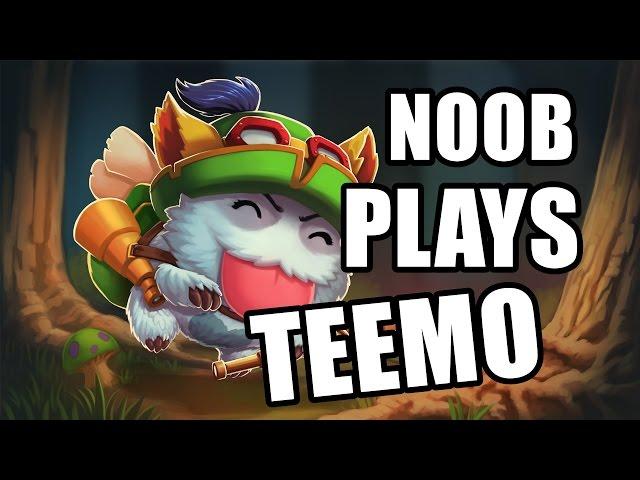 NOOB PLAYS TEEMO + PENTAKILL - League of Legends ( LoL ) - Season 6