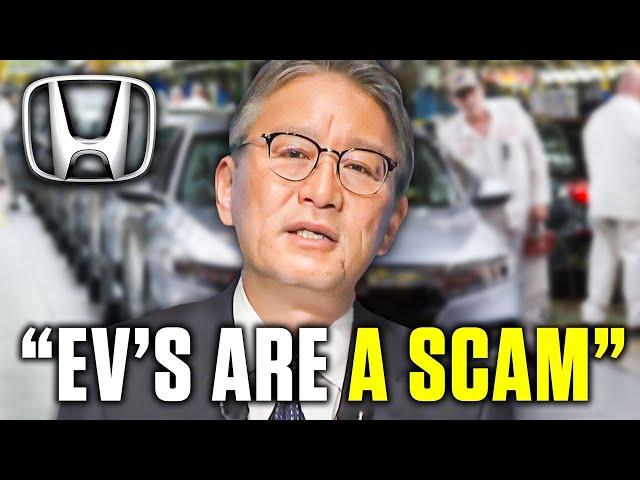 HUGE News! Honda CEO Shocks All EV Car Makers!