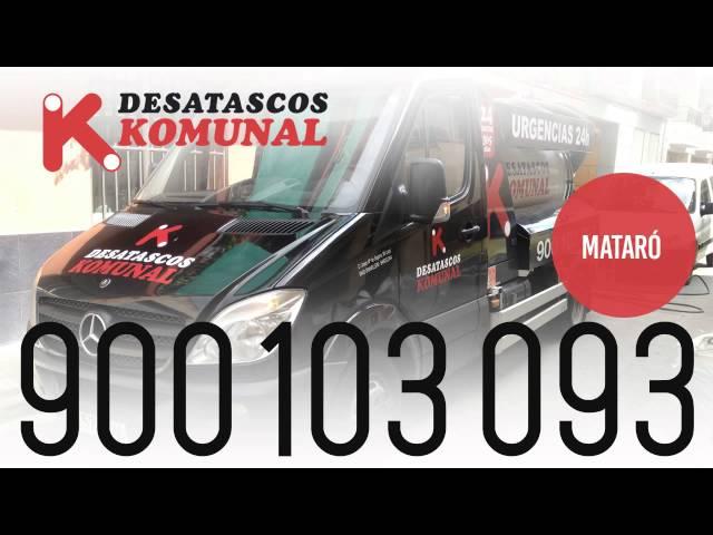 Desatascos en Terrassa - 900 103 093 - Desatascos Komunal