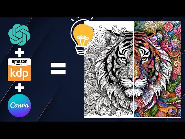 Create COLORING BOOKS with AI quickly & easily (no prior knowledge required!)