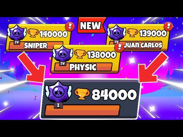 NEW TROPHY REWORK BROKE ALL THE SYSTEM `Brawl Stars