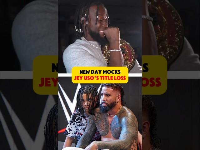 New Day Mocks Jey Uso's Title Loss!