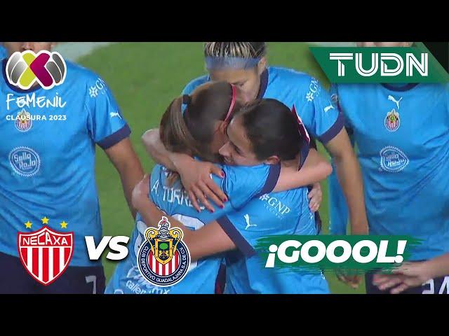 ¡GOLAZO! Tremendo zapatazo al ángulo | Necaxa 1-4 Chivas | Liga Mx Femenil-CL2023 J2 | TUDN