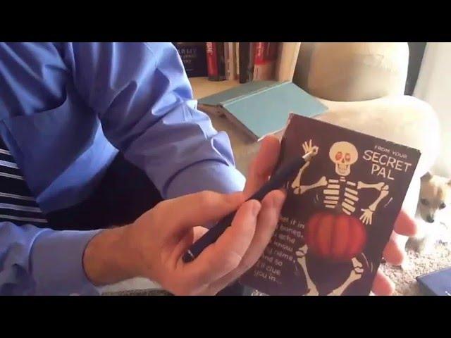 The Zodiac Killer - A must see!! The Halloween Skeleton Card clarified