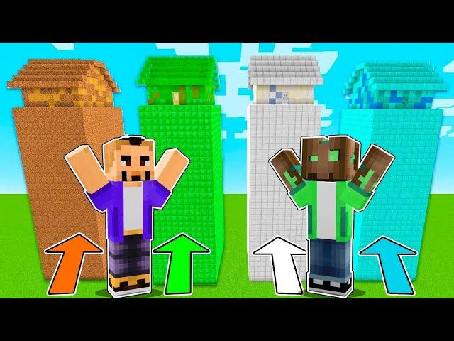 SI ELIGES LA TORRE INCORRECTA, MUERES - Minecraft