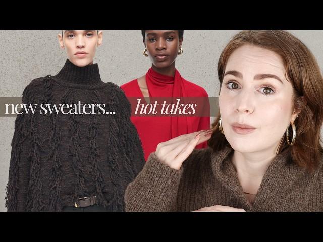 Reacting to unhinged knitwear