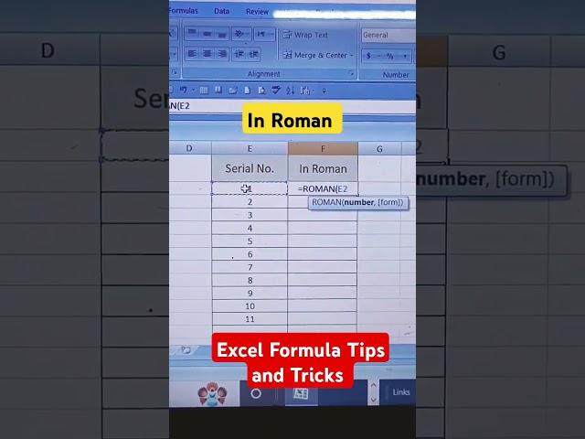 Excel Formula Tips and Tricks .     #computertips #excel