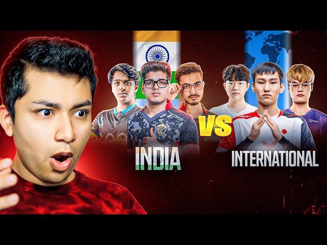 ROLEX REACTS to INDIA vs INTERNATIONAL BEST PLAYERS | PUBG MOBILE | BGMI