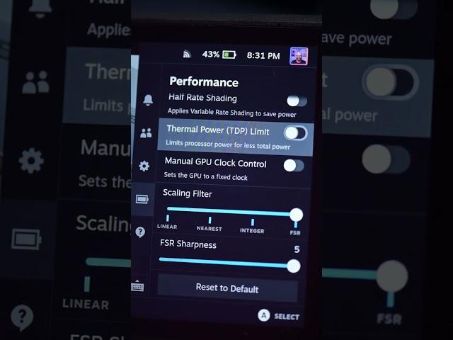 Do THIS to your #SteamDeck for Better Battery Life #ytshorts