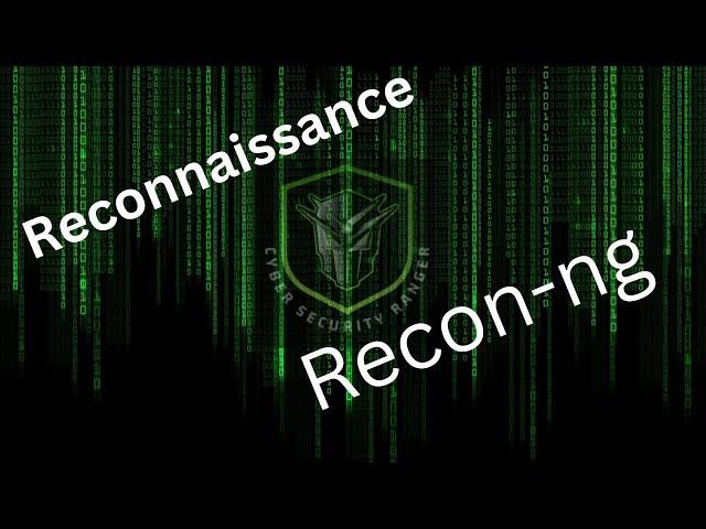 Reconnaissance Part 2 - Recon-ng