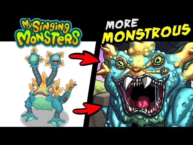 What if MY SINGING MONSTERS Were FANTASY BEASTS?! (Lore & Speedpaint) Ethereal Workshop Edition