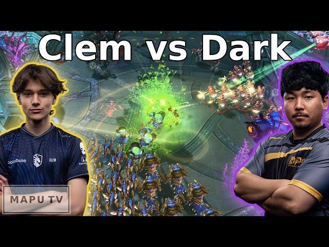 INSANE series! - Clem vs Dark - Bo5 - (StarCraft 2)