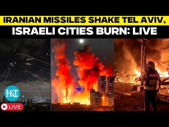 Israel-Iran War LIVE: Tehran Launches Fresh Missile Attack | Massive Destruction in Tel Aviv, Haifa