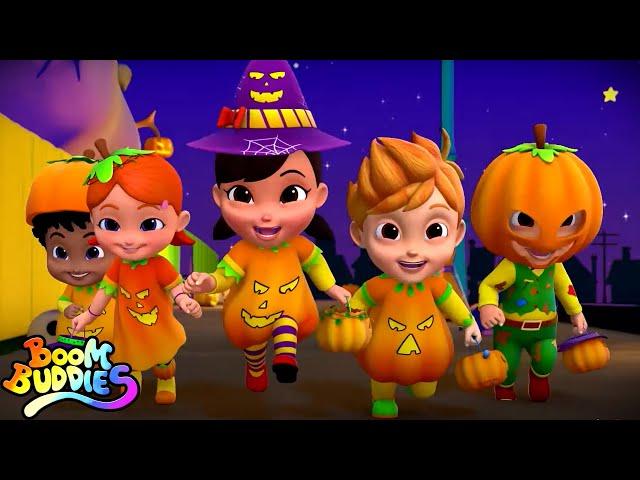 Five Little Pumpkins | There's A Scary Pumpkin | Halloween Songs For Children | Spooky Songs