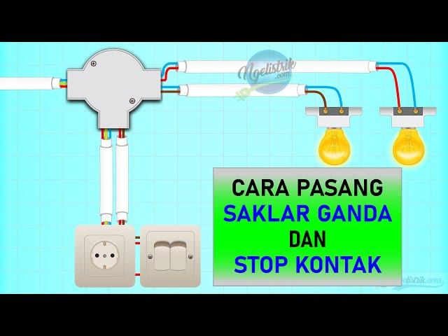 Saklar Ganda dan Stop Kontak