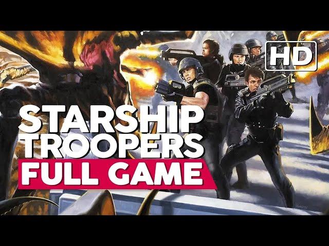 Starship Troopers | Full Game Walkthrough | Full Gameplay Walkthrough (PC HD60FPS) No Commentary