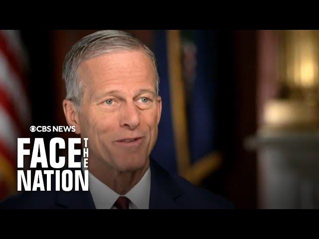 Majority Leader John Thune says he'll help Trump understand "what's realistic" in the Senate