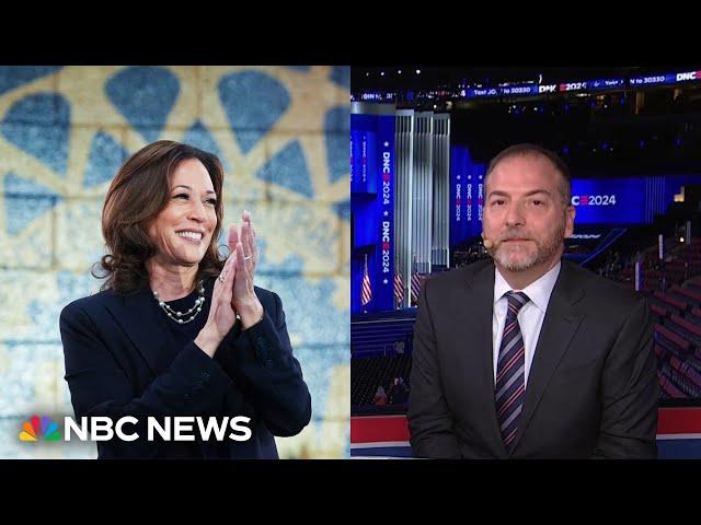 Chuck Todd: Can the Democratic National Convention turn Harris’ candidacy into a ‘movement?’