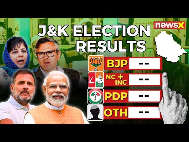 LIVE: Jammu & Kashmir Assembly Election Results | Counting Underway |  BJP Vs Congress | NewsX