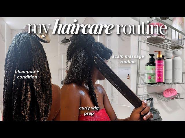 MY NATURAL HAIRCARE WASH DAY ROUTINE for Length Retention | How to grow long healthy natural hair